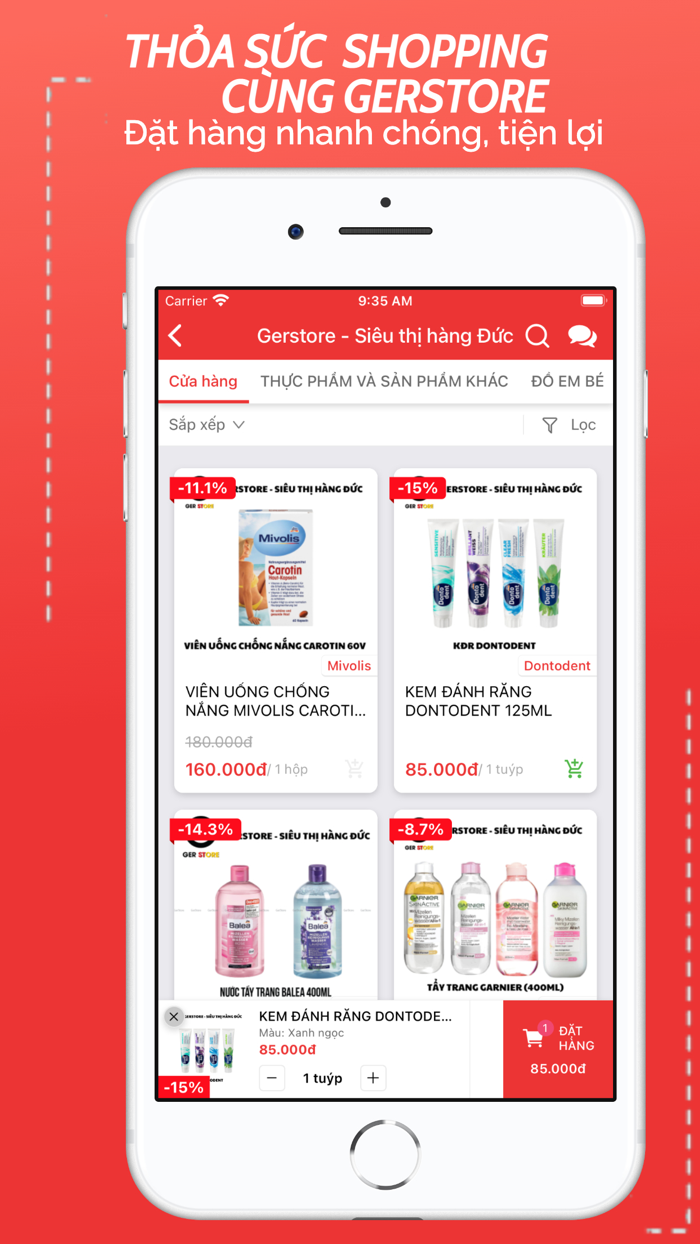 Gerstore - Siêu thị hàng Đức