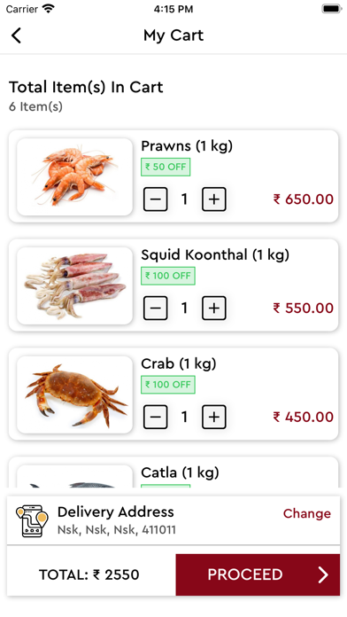 Fresh Fish Co (Ajay Sea Foods) Screenshot