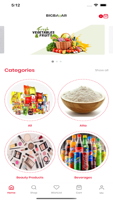 BigBazar USA Screenshot