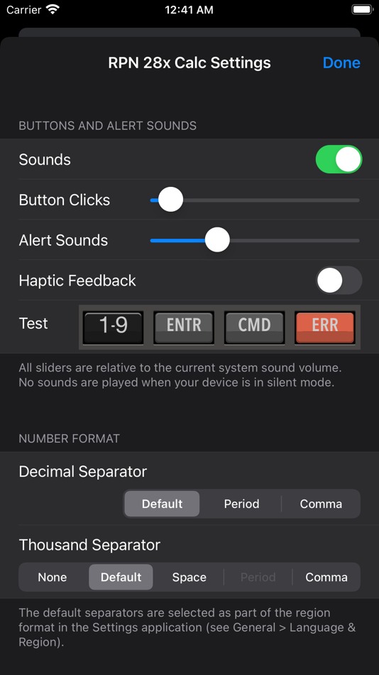 #7. RPN 28x Calc (iOS) 来自: tredje design