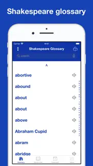 a shakespeare glossary iphone screenshot 1