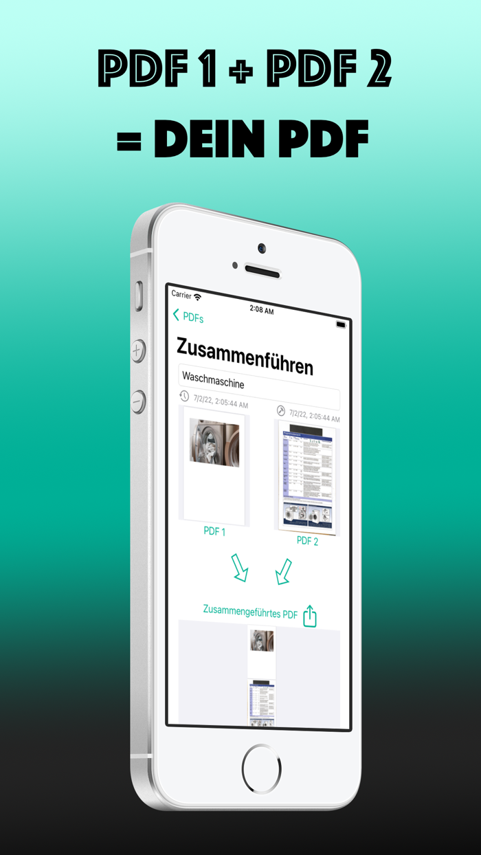 PDFs zusammenführen