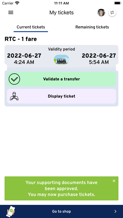 RTC Nomade paiement Screenshot