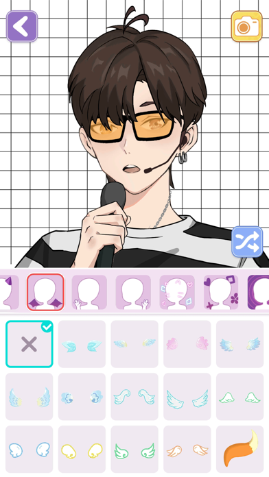 Vlinder avatar maker: Anime Screenshot