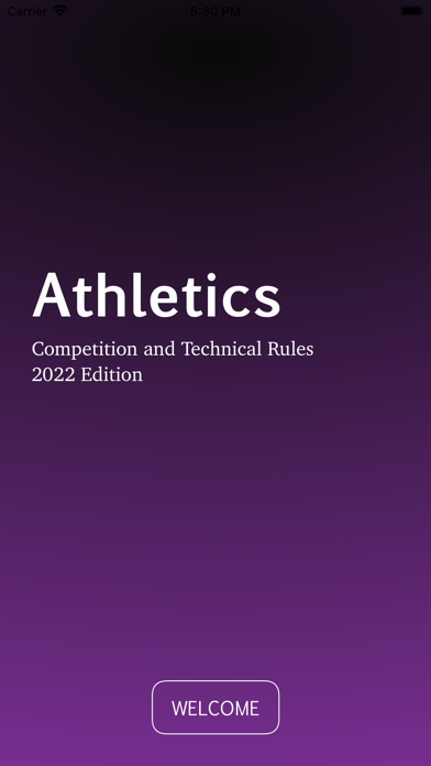 Athletics Rule Book Screenshot