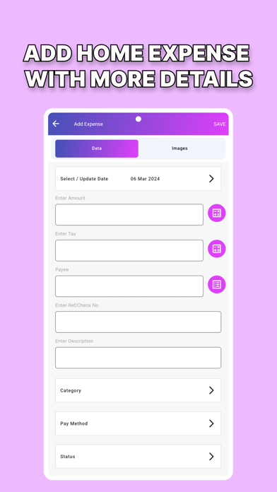 Screenshot 2 of Smart Expense Tracker App App