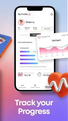 Download Shapely: Workouts & Fitness Game screenshot Shapely: Workouts & Fitness hack