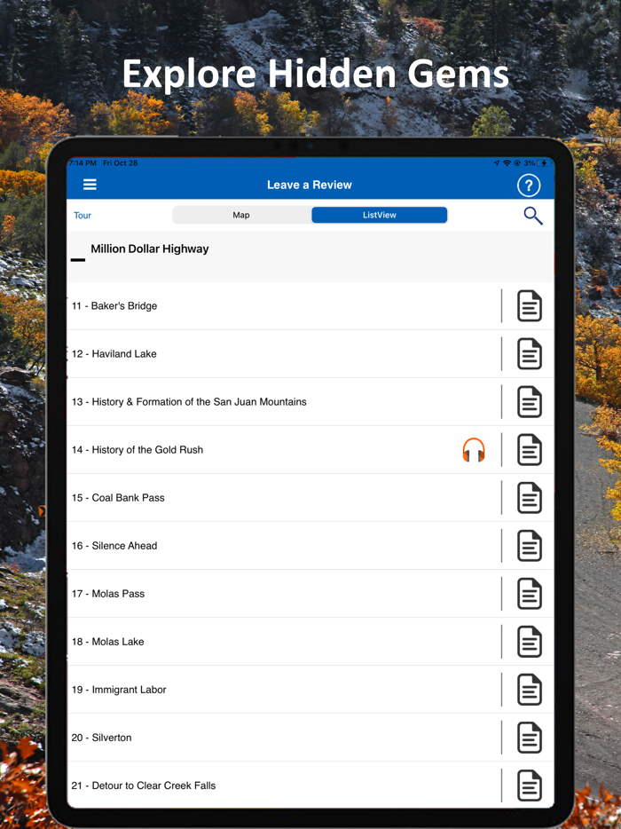 Million Dollar Highway Guide