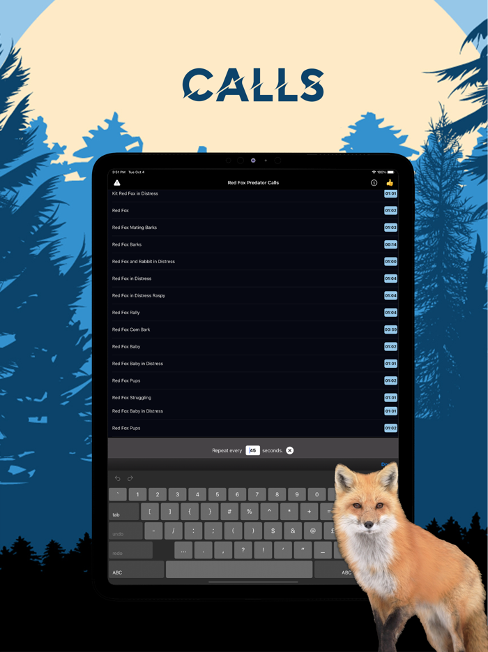 Red Fox Magnet Calls