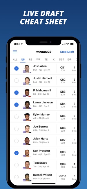 Fantasy Rankings & Stats on the App Store