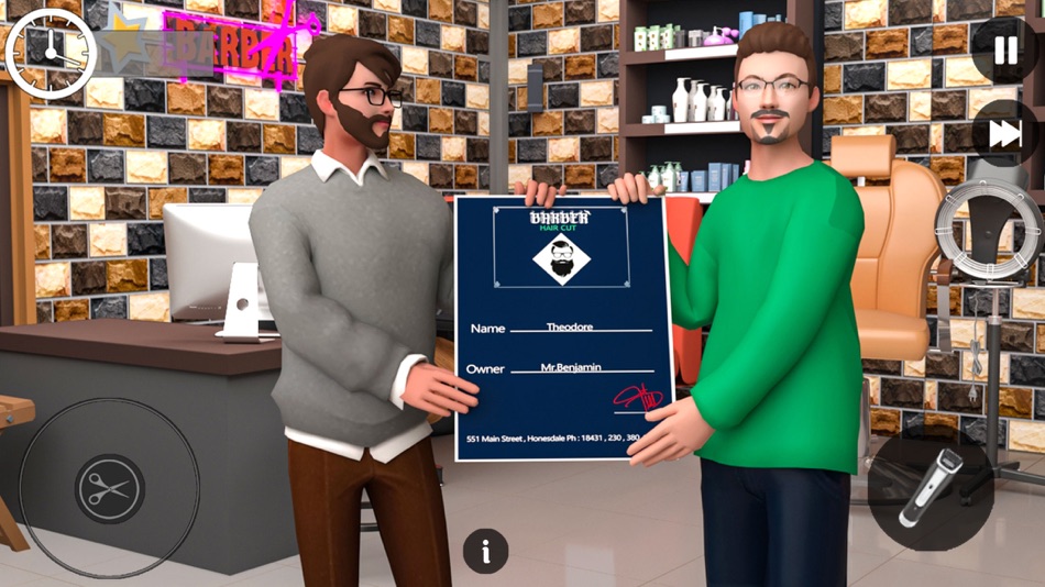 Barber Shop: Hair Dresser Game - 1.0.1 - (iOS)