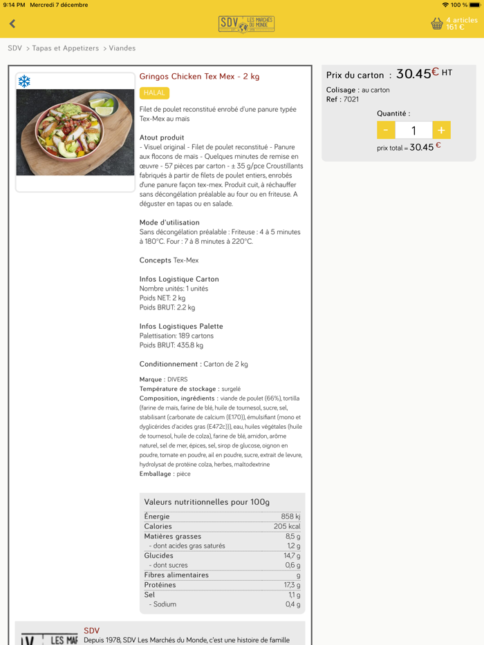 SDV Les Marchés du Monde