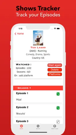 Game screenshot PelisPlus Max - Track Shows mod apk