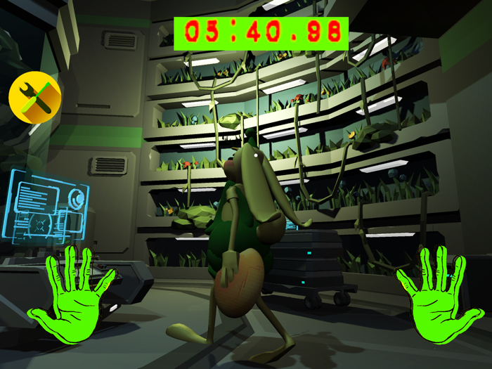 Bunzo long scary bunny legs