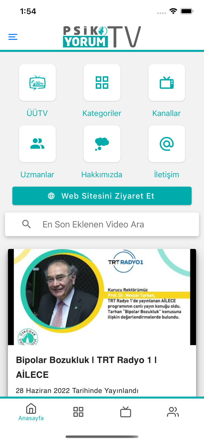 Psikoyorum TV - Video Portalı