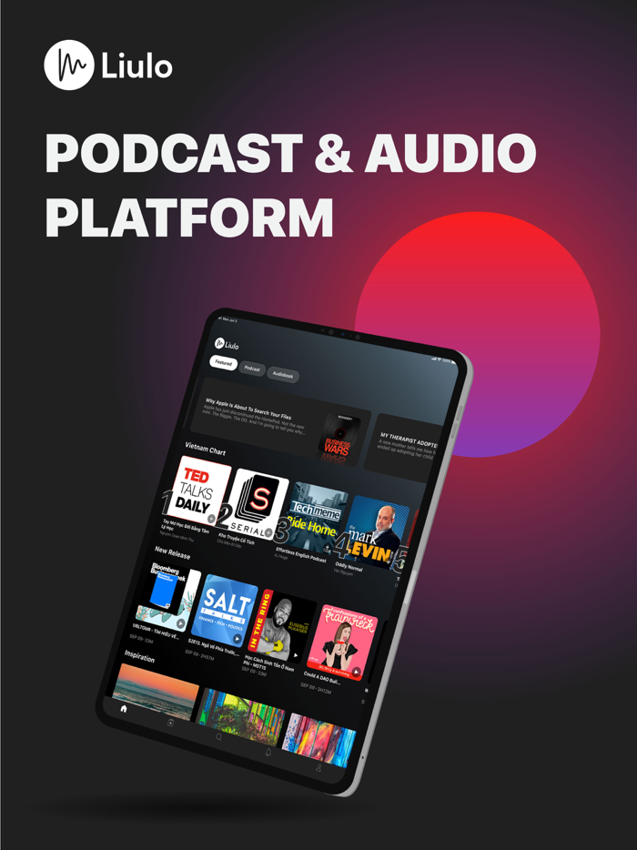Liulo Podcast and Audio Platform