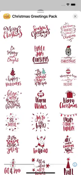 Game screenshot Christmas Greetings Pack apk