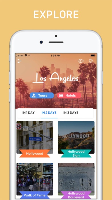 Los Angeles Travel Guide Screenshot