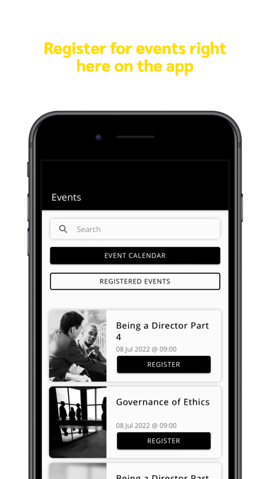 IoDSA Member App Screenshot