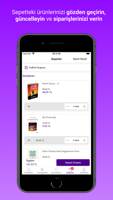 Kitap Sepeti Screenshot