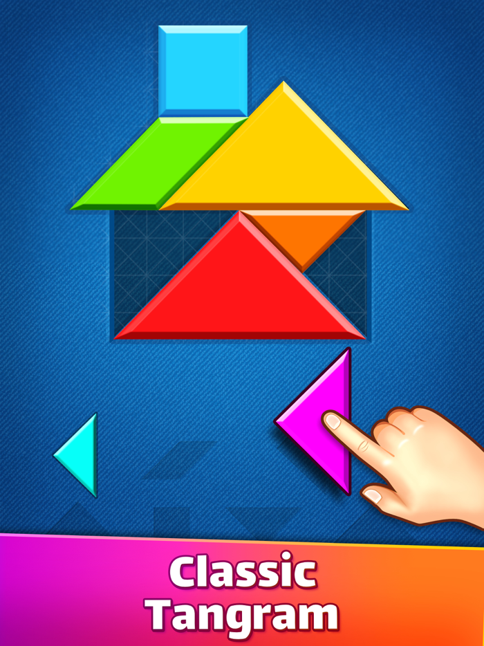 Tangram Puzzle Polygrams Game