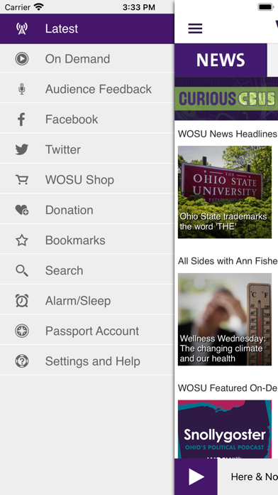 WOSU Public Media App Screenshot
