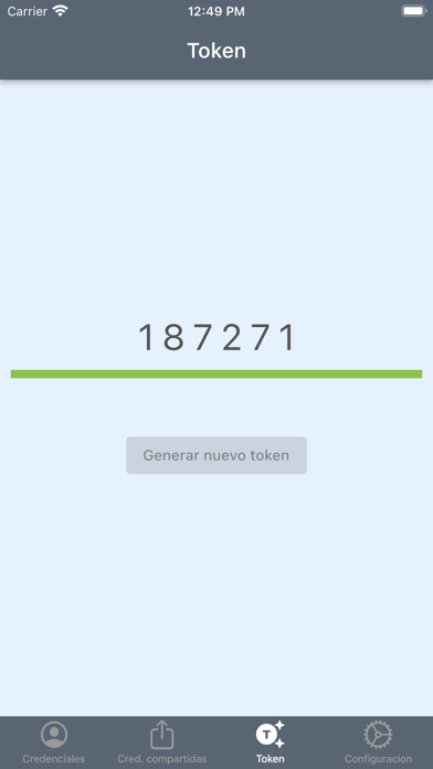 Credencial Digital LPF Screenshot