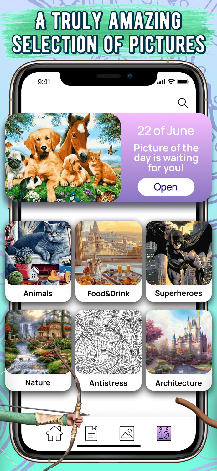 Coloring Games：Color by Number