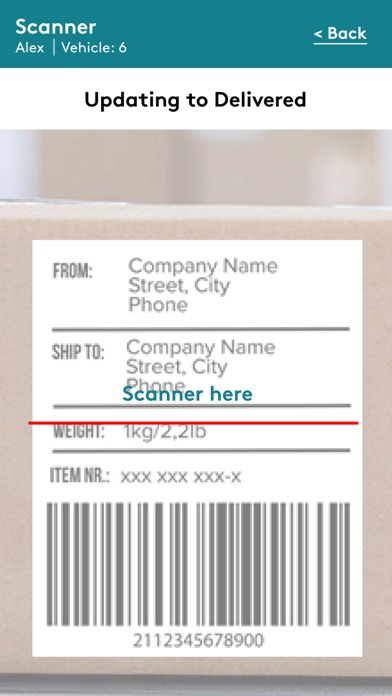 Clean Route App Screenshot