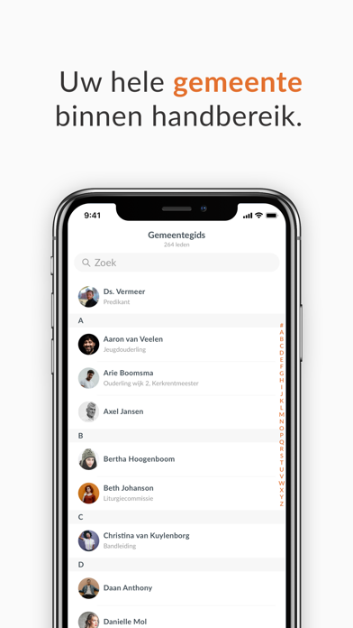 Emmaüsgemeente Screenshot