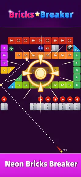 Game screenshot Bricks Breaker: Hit Ball Blast apk