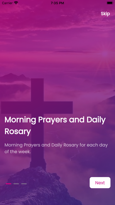 Morning Prayers & Daily Rosary Screenshot