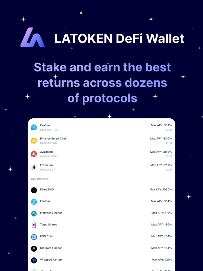 LATOKEN Multichain DeFi Wallet