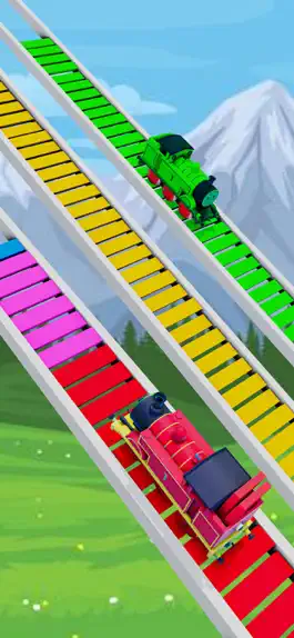 Game screenshot Bridge Race: Train Run 3D Game mod apk