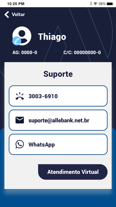 Alle Bank Screenshot