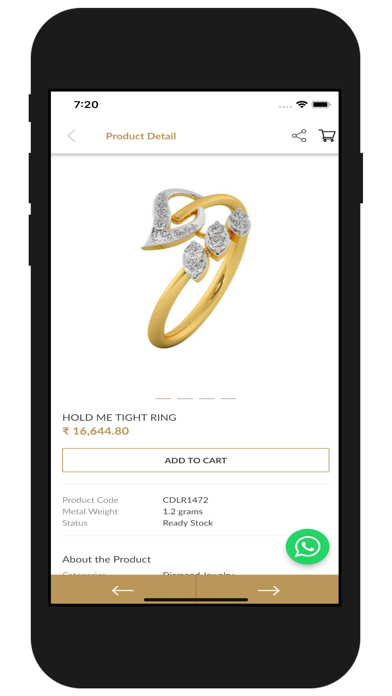 Cara Diamonds - Jewellery App Screenshot