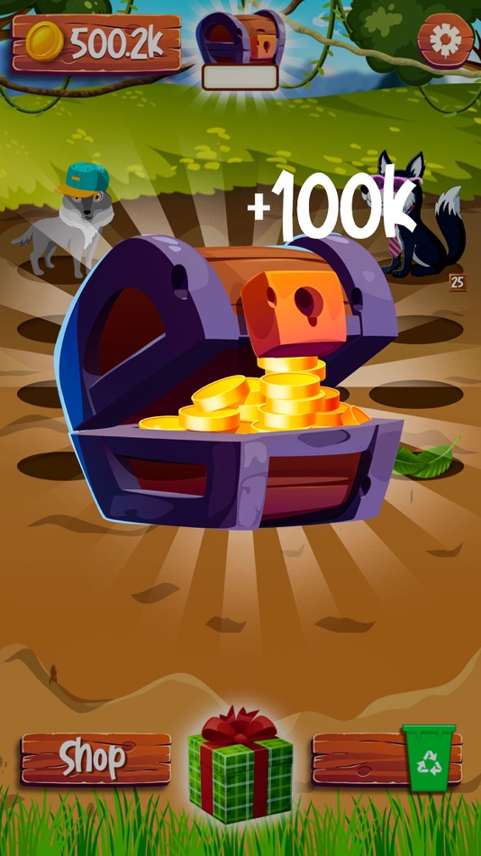 #5. Cute Wild Wolf Merge 3D (iOS) 由: Atta Mohi Ud Din