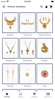 honest jewellery shopping app iphone screenshot 1