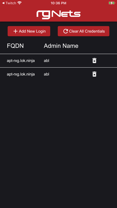 Screenshot #1 pour rXg Account Group Editor Pro