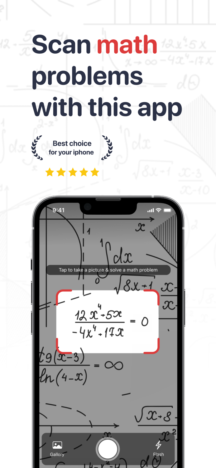 Math Problem Solver app