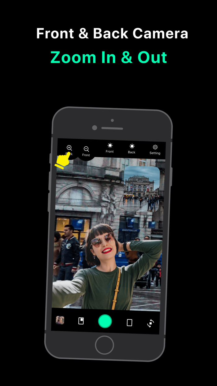 Front and Back Camera Recording