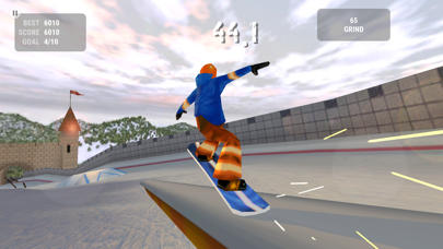 Crazy Snowboard Screenshot