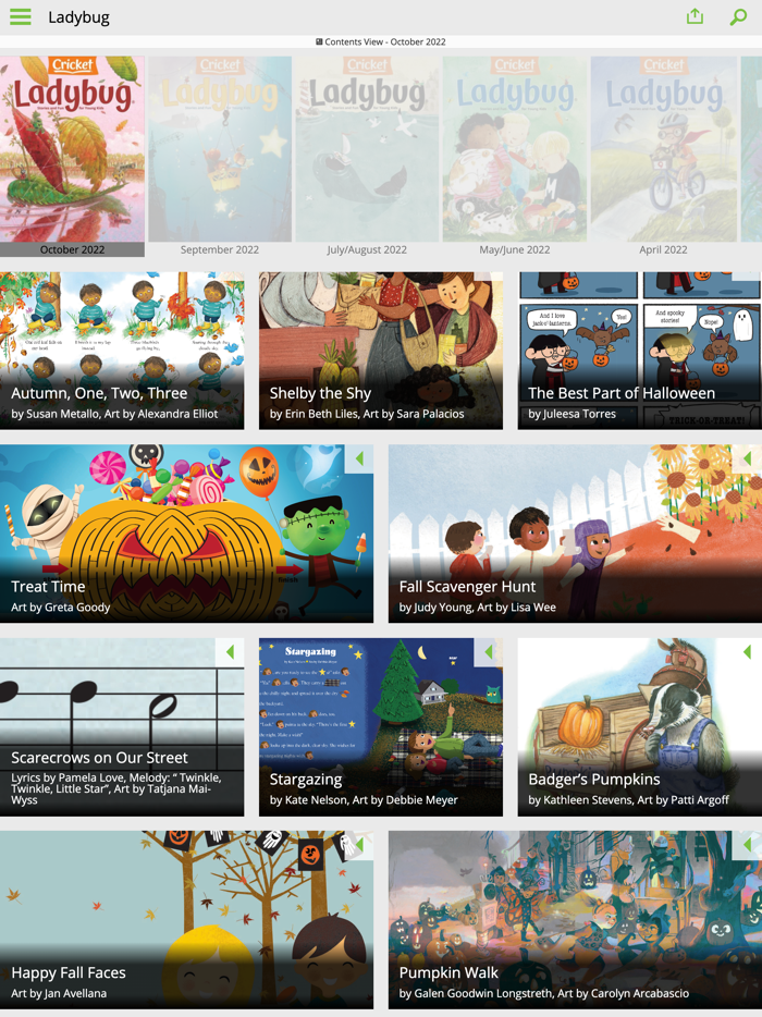 Ladybug Fun stories and songs