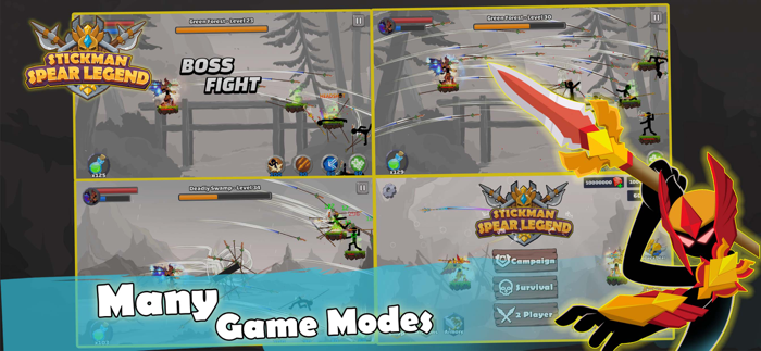 Stickman Spear Legend