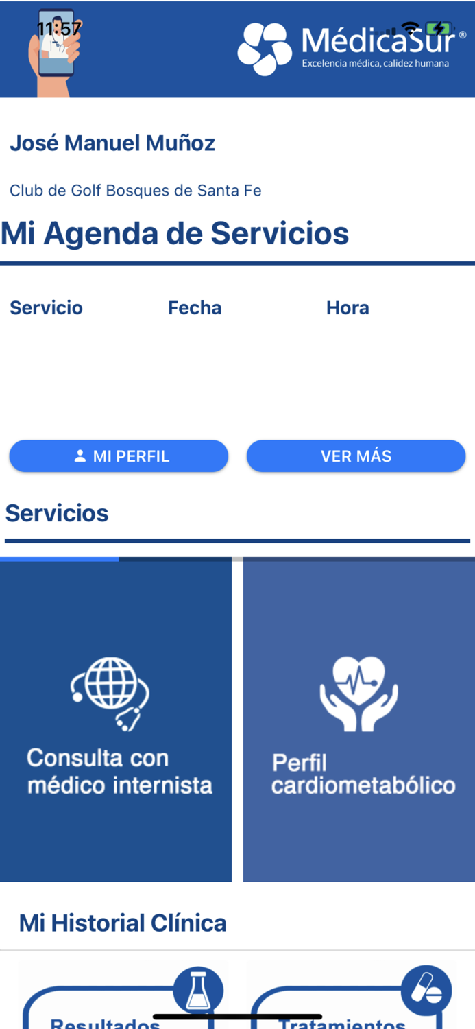 Consultorio Digital Médica Sur