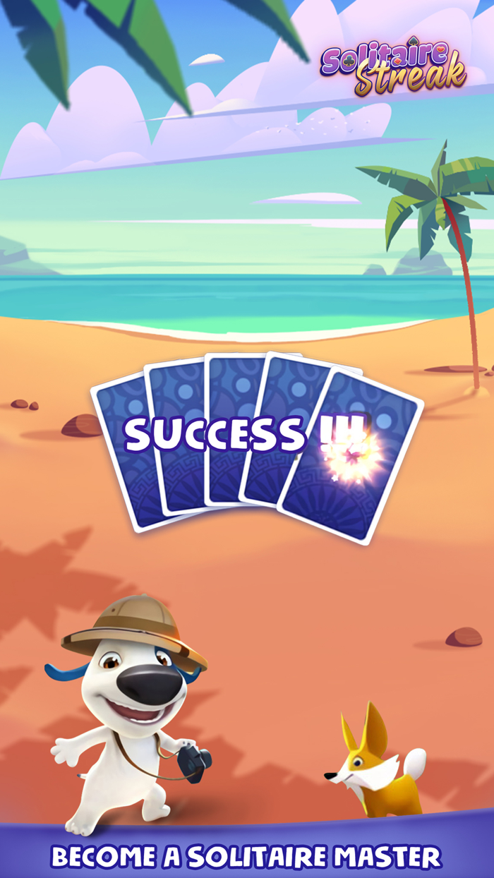 Solitaire Streak Tripeaks Card