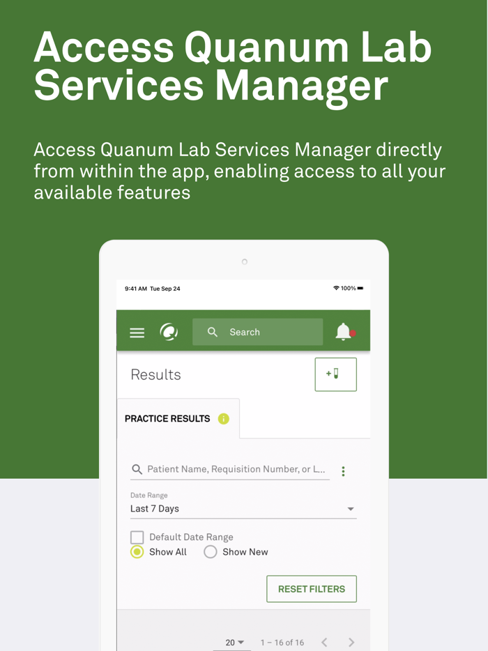 Quest Lab Alert for Physicians
