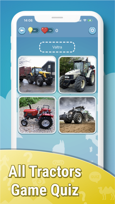 Tractors quiz guess truck farm Screenshot