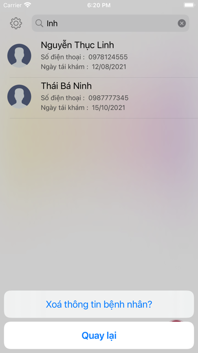 QLBN - Quản lý bệnh nhân Screenshot