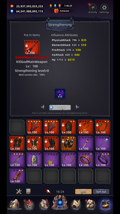 Heros And Treasures Screenshot